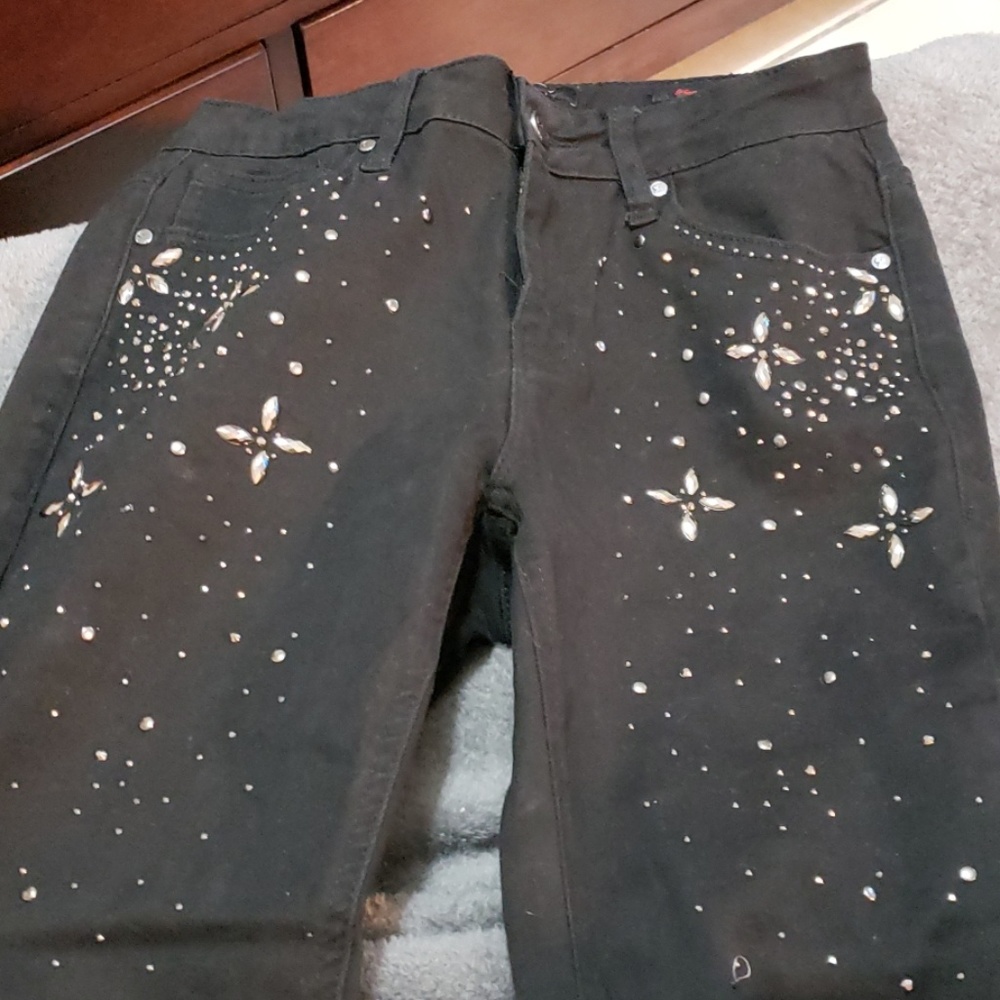 Earl rhinestone jeans